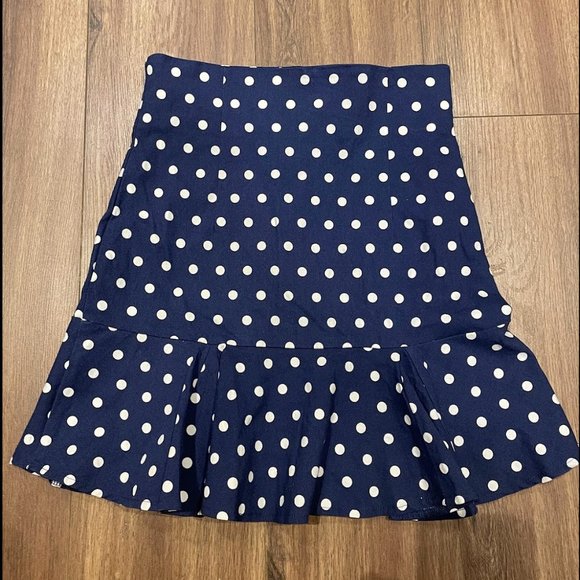 Brand new, High quality, polka dot skirt, size s, with silk lining - Picture 1 of 5